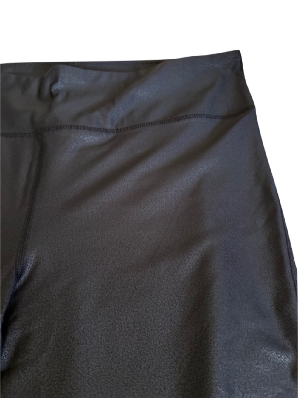 4/$29 Mr Basics legging 2XL black faux leather - Picture 2 of 6